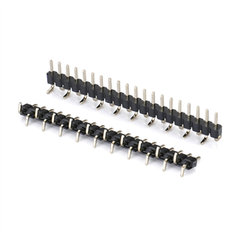 2.0mm 单排单塑SMT错位排针